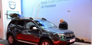 Dacia goes commercial at CV Show