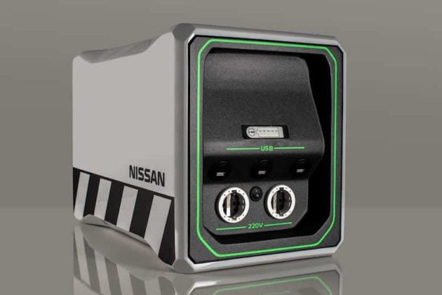 Nissan EnGuard concept battery pack