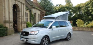 SsangYong shows off its new camper SsangYong Turismo Tourist campervan 01