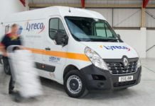 Renault Master panel van for Lyreco