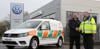 Volkswagen Caddy first response vehicle
