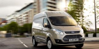 Ford Transit Custom was the most-registered LCV in February 2017.