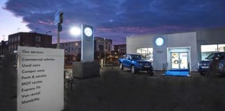 Slow but positive start to van sales Volkswagen van centre
