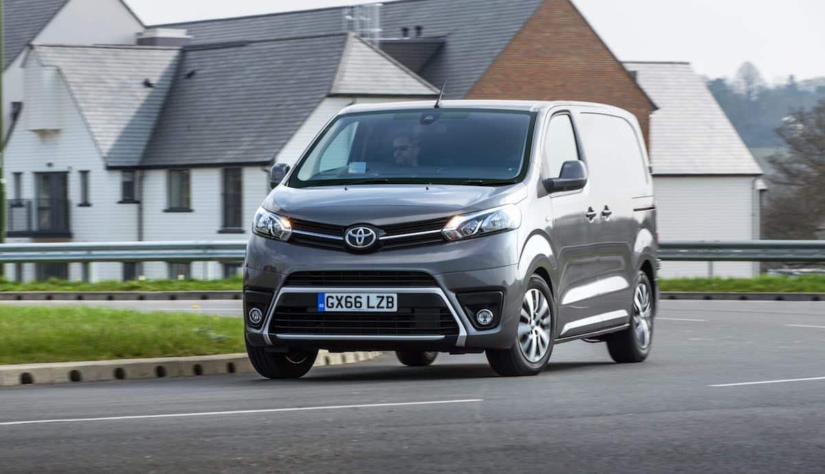Toyota's scrappage scheme includes the Proace van