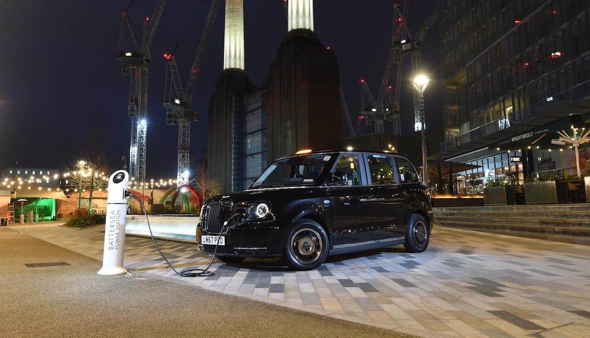 London Electric Vehicle Company TX electric taxi
