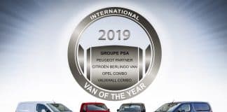 PSA trio win International Van of the Year 2019 PSA Group compact van wins IVOTY 2019