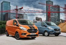 Ford Transit Custom leads LCV registrations again, September 2018