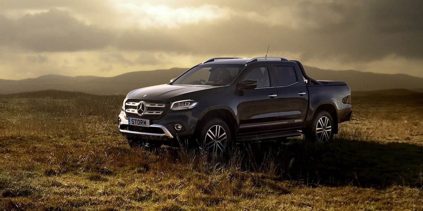 Mercedes-Benz X-Class Storm Edition - front