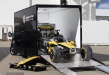 Renault Master conversion for Renault Sport F1 team