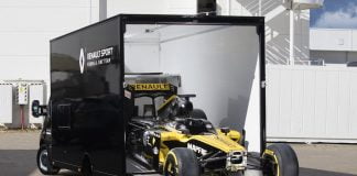 Renault Master conversion for Renault Sport F1 team