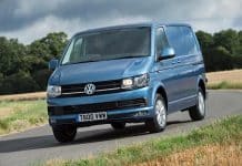 Volkswagen Transporter panel van, November 2018