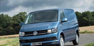 Volkswagen Transporter panel van, November 2018