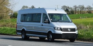 Wheelchair-friendly Volkswagen Crafter minibus