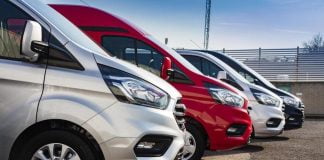 New LCV registrations up 13.5% in June Ford Transit Connect vans in line