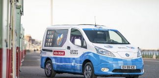 Nissan e ice cream van The Van Expert
