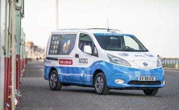 Nissan e ice cream van The Van Expert