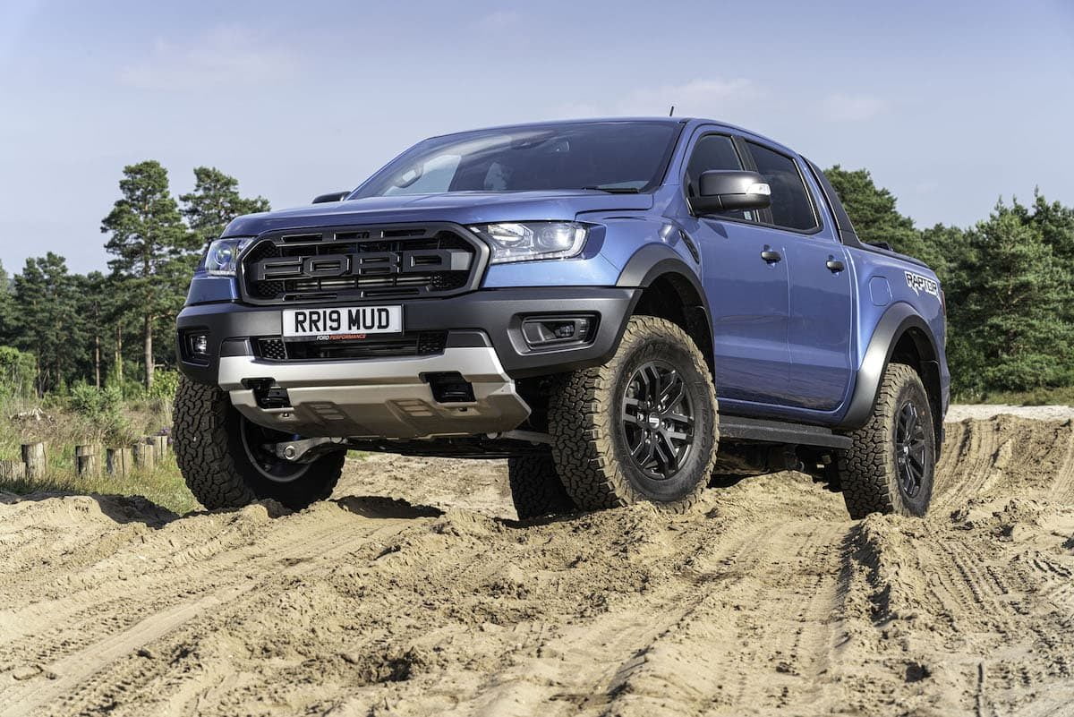 Ford Ranger Raptor review 2019 - front view | The Van Expert
