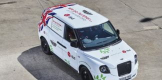 LEVC begins trials of new PHEV van LEVC VN5 prototype