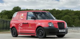 Royal Mail to trial electric vans for deliveries LEVC electric van prototype for Royal Mail