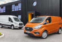 Ford Transit Custom and Ford Transit