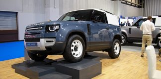 2108 Land Rover Defender 90 climbing CV Show