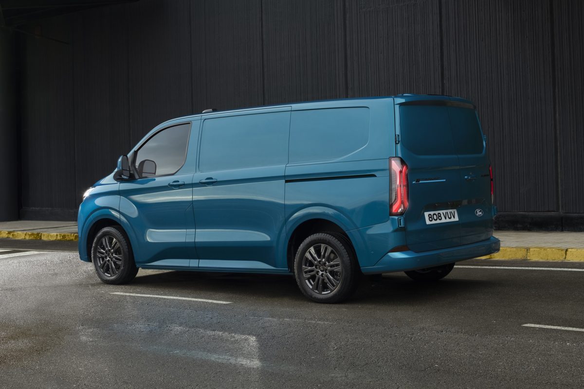 Ford E-Transit Custom rear