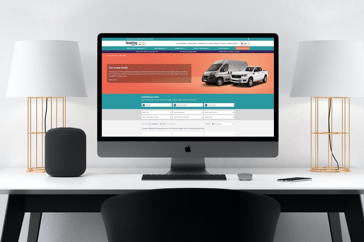 Leasing.com van mock-up