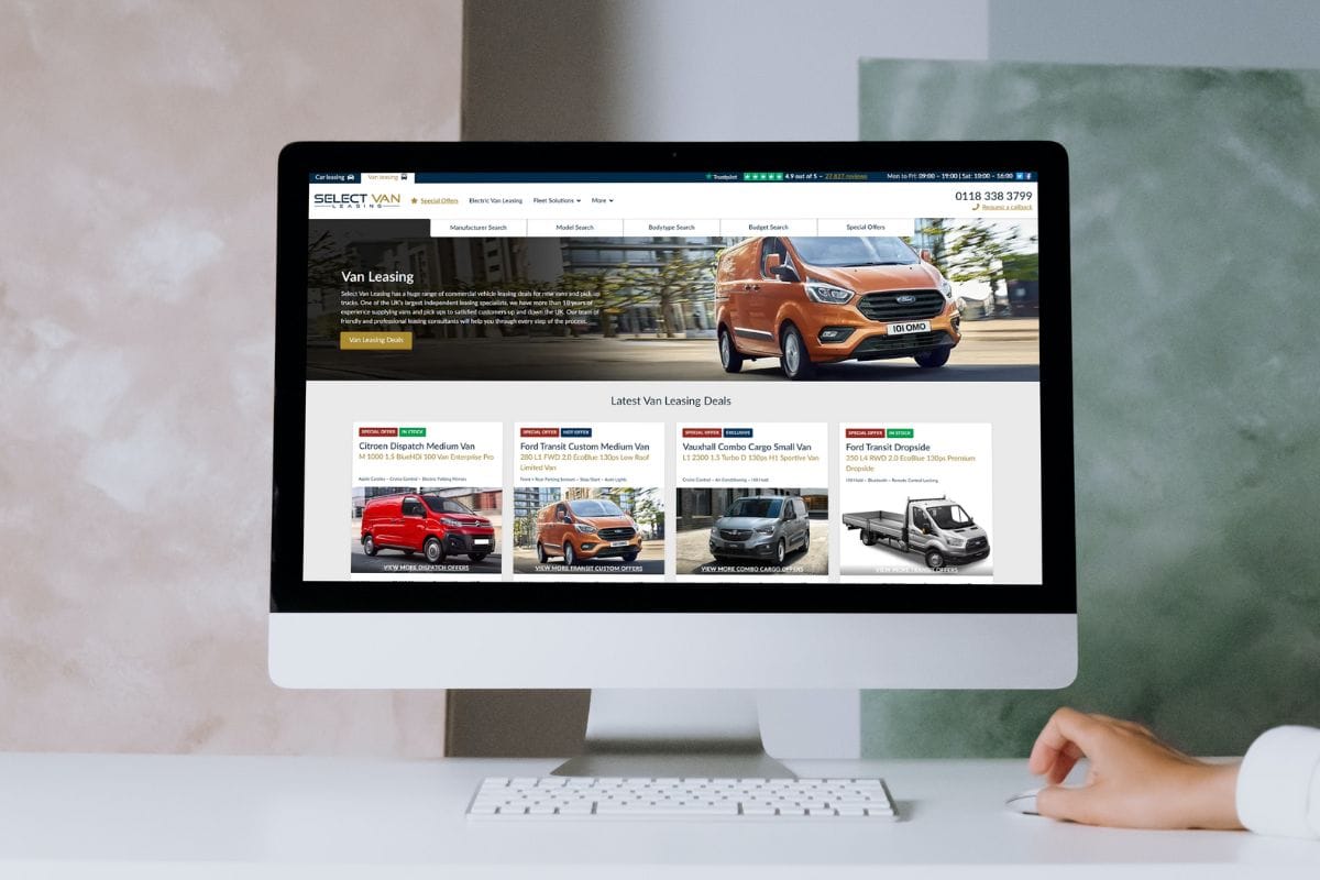 Best websites for leasing a new van – Select Van Leasing