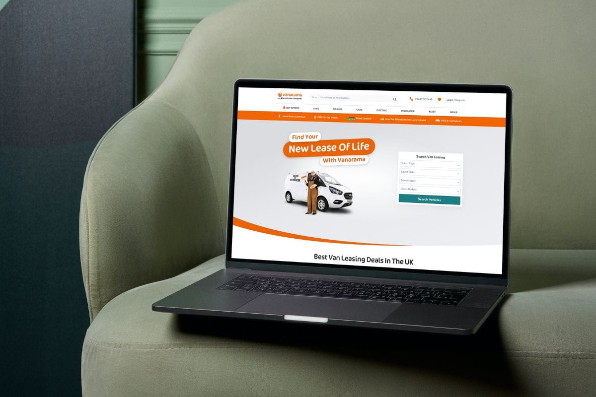 Vanarama mock-up