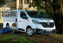 Renault Trucks unveils three new Trafic variants Renault Trafic Red Edition Caged