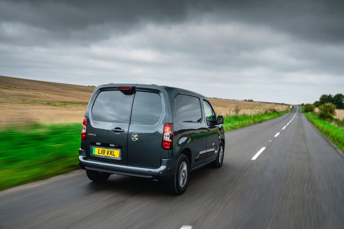 Vauxhall Combo Electric - rear dynamic
