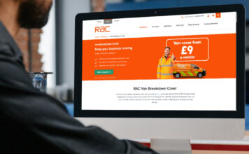 RAC breakdown van mock-up 2400x1200