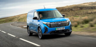 Ford E-Transit Courier review Ford E-Transit Courier test drive
